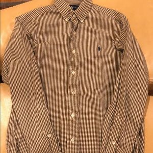 Polo Ralph Lauren checkered button down shirt